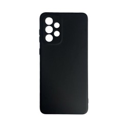 Capa de Silicone Mole para Samsung Galaxy A33 Preto Capa de Silicone Mole para Samsung Galaxy A33 Preto